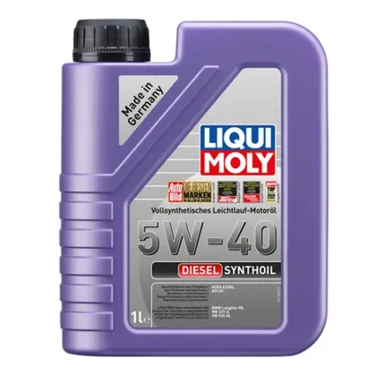 Avtomobil mühərrik yağı Liqui Moly Diesel Synthoil 5W-40 1L (1340/1926)