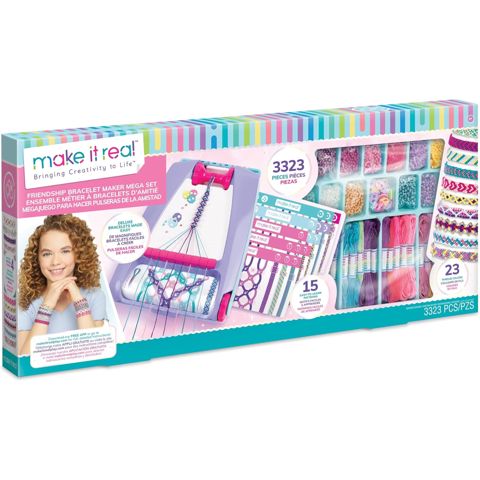 Yaradıcılıqdəsti Make It Real Friendship Bracelet Maker Mega Set 1458MR / 695929014582 — Bakı