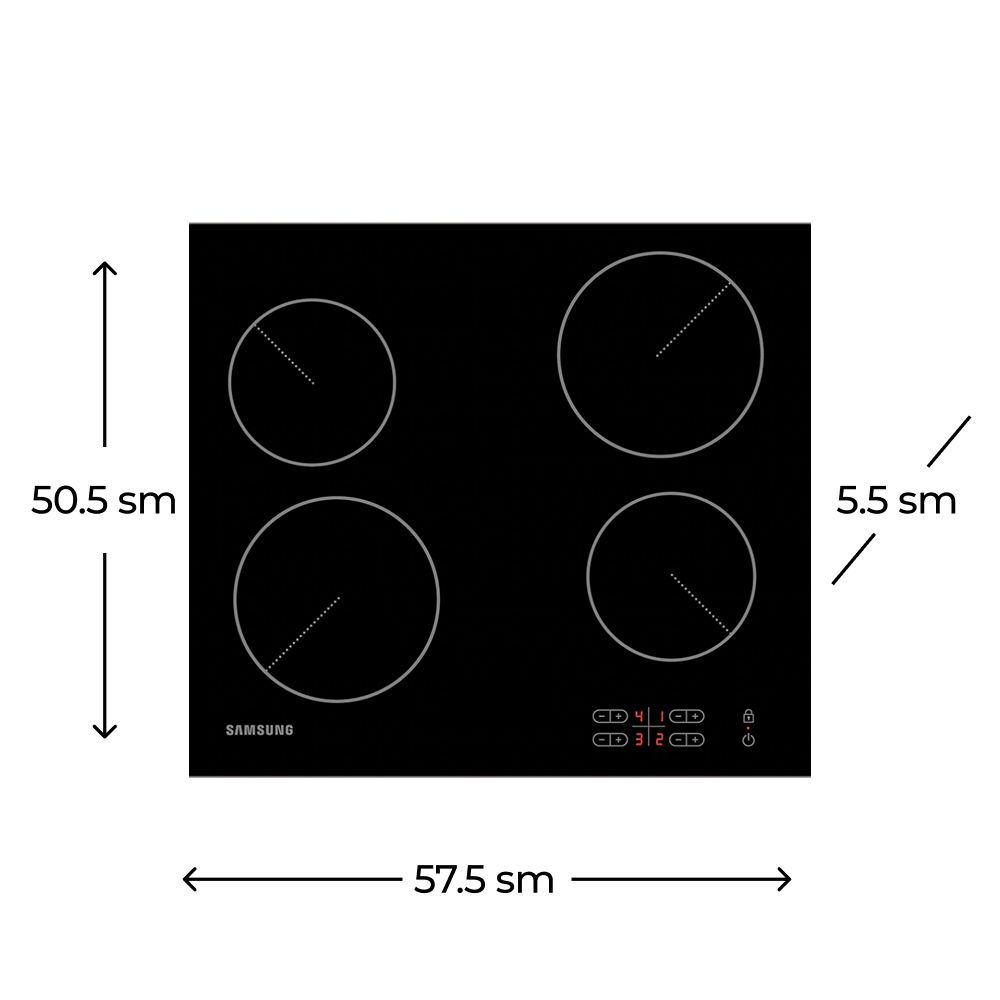 Plitə Samsung NZ64T3506AK/WT — Plitələr, Bakı (2)