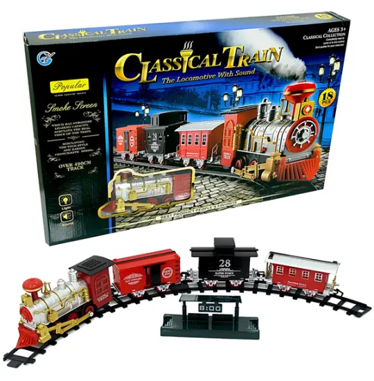 Train Locomotive Classical Train GY810-2 — Игрушечный транспорт