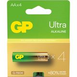 Batareya GP Ultra Alkaline 1,5V 15AU21-SB4 — Батарейки и зарядные устройства