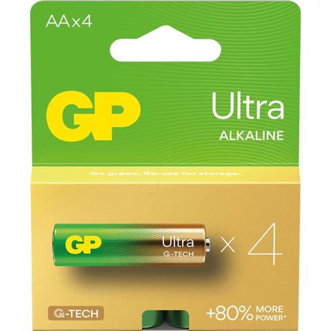 Batareya GP Ultra Alkaline 1,5V 15AU21-SB4 — Bakı