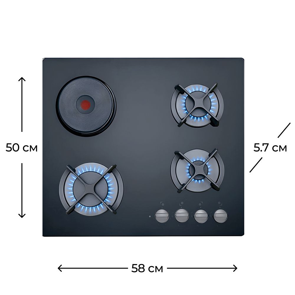 Plitə Teka HF LUX 60 3G 1P AI AL — Plitələr, Bakı (3)