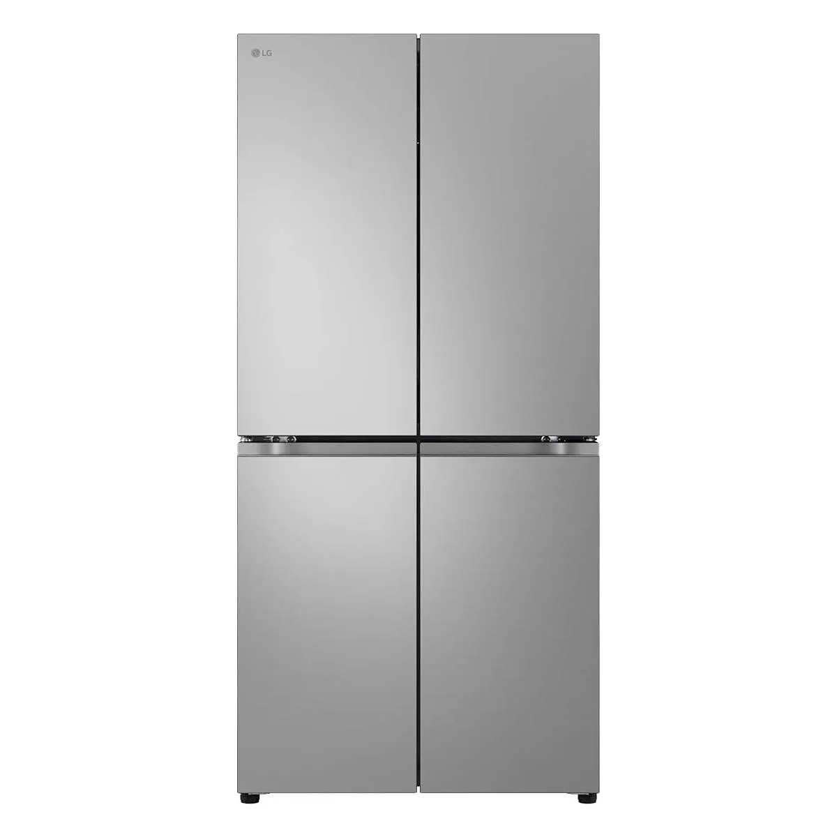 Soyuducu LG French Door, Inverter Linear Compressor, Prime Silver (GR-B22FFLZB.APYQMER)