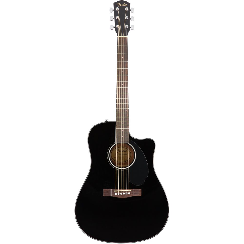 Elektrikli akustik gitara Fender CD-60SCE BK WN — Gitarlar və digər simli alətlər, Bakı