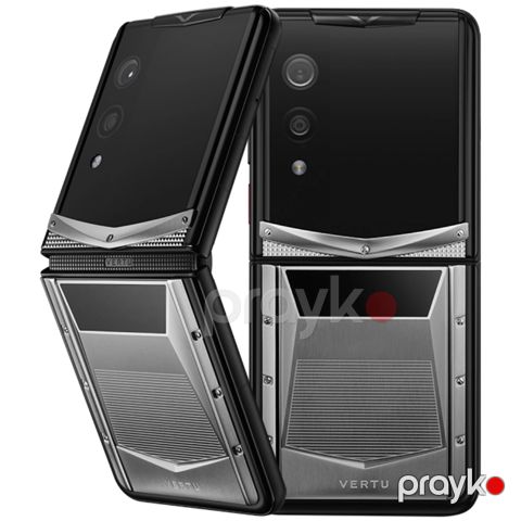 Vertu Quantum Flip Cyber 16 GB / 1 TB Silver — Bakı
