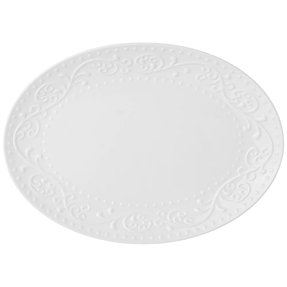 Bulud Lefard Floral 35x25 sm (425-070) — Süfrə qabları