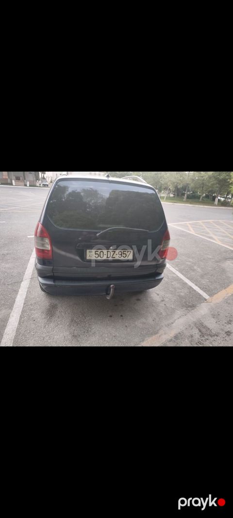 Opel Zafira A – 7 yerlik kompakt miniven - Kuzov: tünd mavi, dam