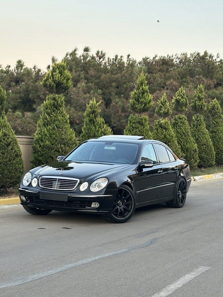 Mercedes E 320, 3.2 L, 2004 il, 281 500 km — Avtomobillər, Bakı (8)
