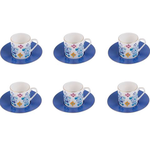 Qəhvə üçün fincan dəsti Porland Posh 12 parça 04ALM005546 — Bakı