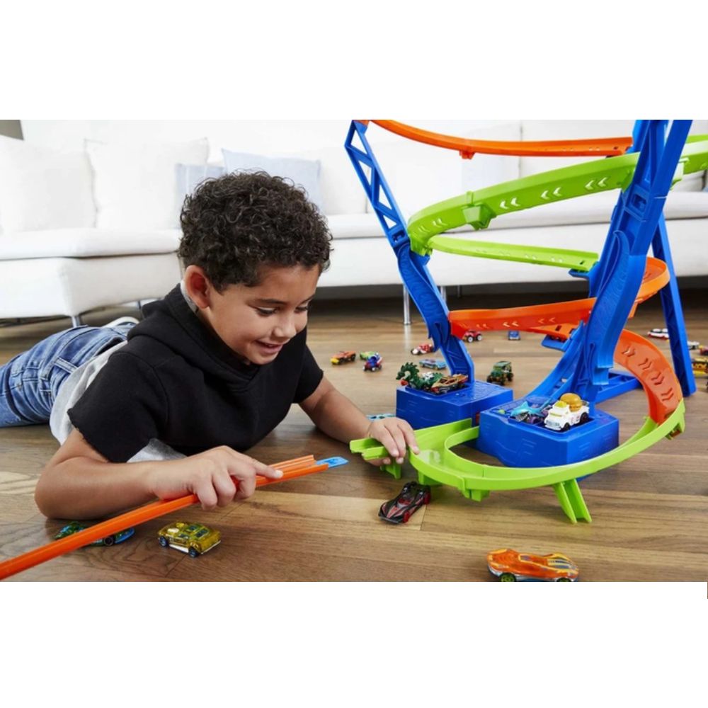 Hot Wheels HW Spiral Speed Crash HGV67 194735058310 — Oyuncaq nəqliyyatı, Bakı (3)