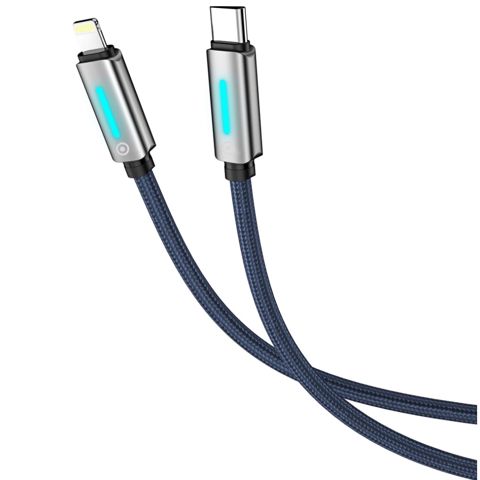 Naqil Euroacs EU-Z172 USB Type-C to Lightning 1 m ACHRKA440414 Blue — Bakı