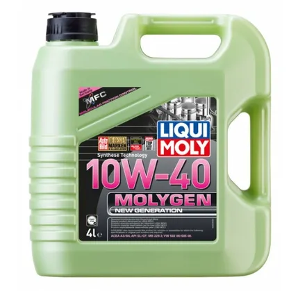 Avtomobil mühərrik yağı Liqui Moly Molygen New Generation 10W-40 4L (9060) — Bakı