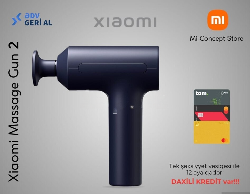 Masaj aparatı Xiaomi Massage Gun 2 — Bakı