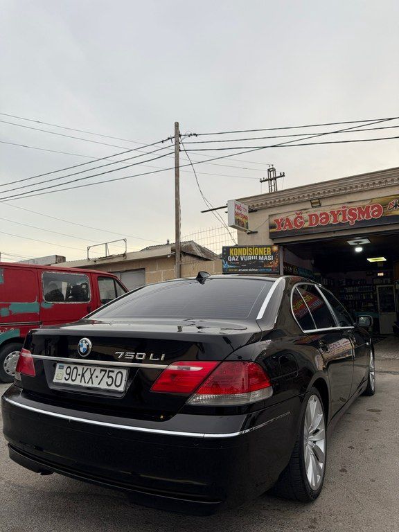 BMW 750, 4.8 L, 2007 il, 309 000 km — Avtomobillər, Bakı (6)