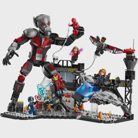 Konstruktor Lego Super heroes İlk qisasçı: Qarşıdurma macəralı döyüş (76314) — Yapı oyuncakları