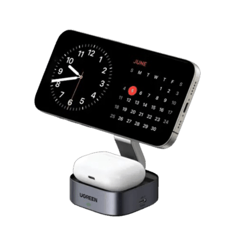 UGreen 2-in-1 Magnetic Wireless Charger (W526_35278) — Bakı