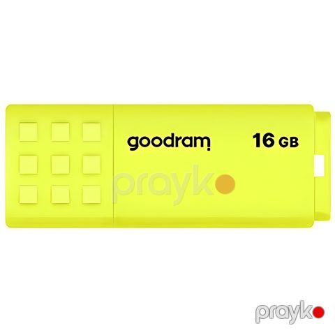 Fleş kart Goodram 16 GB USB 2.0 Yellow UME2 5908267935668 — Bakı