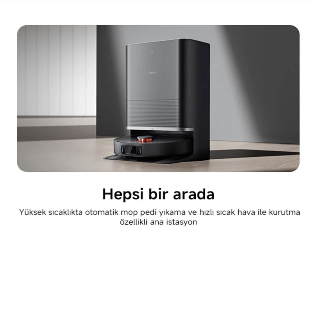 Xiaomi Robot Vacuum X20 Max, güclü bir çoxfunksiyalı baza ilə təchiz — Elektronika, Masazır (4)