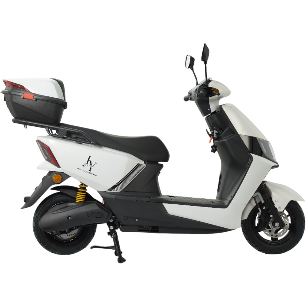 Elektrikli moped JY LV White — Mallar, Bakı (3)