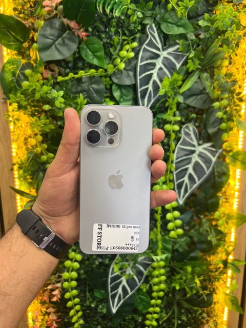 Apple iPhone 15 Pro Max Natural Titanium 256GB/8GB — Bakı