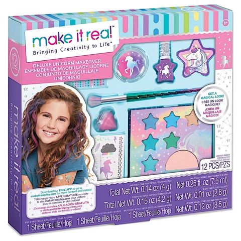 Uşaq kosmetikası dəsti Make it Real Deluxe Unicorn Makeover 2461MR / 695929024611 — Bakı
