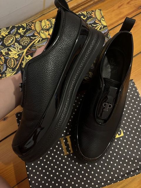 Qadın ayaqqabısı – qara slip-on model Razmer 39 45 azn ə alınıb — Bakı