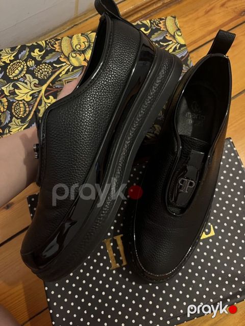 Qadın ayaqqabısı – qara slip-on model Razmer 39 45 azn ə alınıb — Bakı