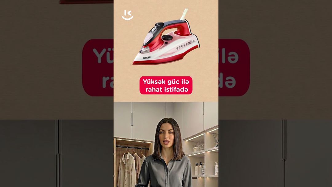 Ütü Riffel SG-8808 Qırmızı — Ütü, Bakı (2)