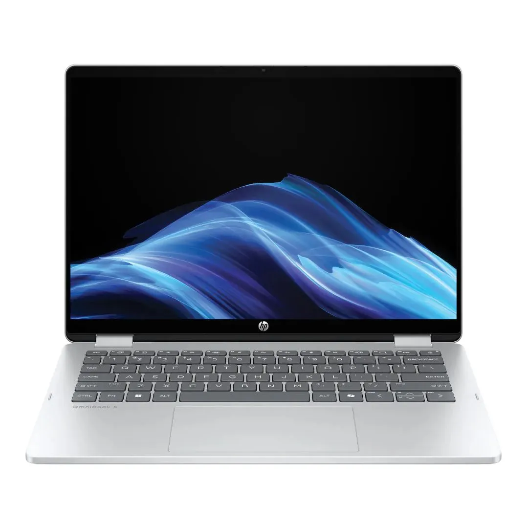 Notbuk HP OmniBook 5/14-FP0010CI/CORE 7-150U/16GB/1TB/INTEL GRAPHICS/TOUCH/14/1920X1200/DOS/SILVER (BZ1H7EA) — Bakı