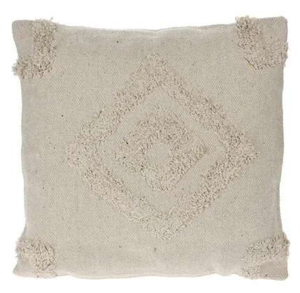 Dekorativ yastıq Koopman Cotton 45x45 sm Cream (8719987839436) — Bakı