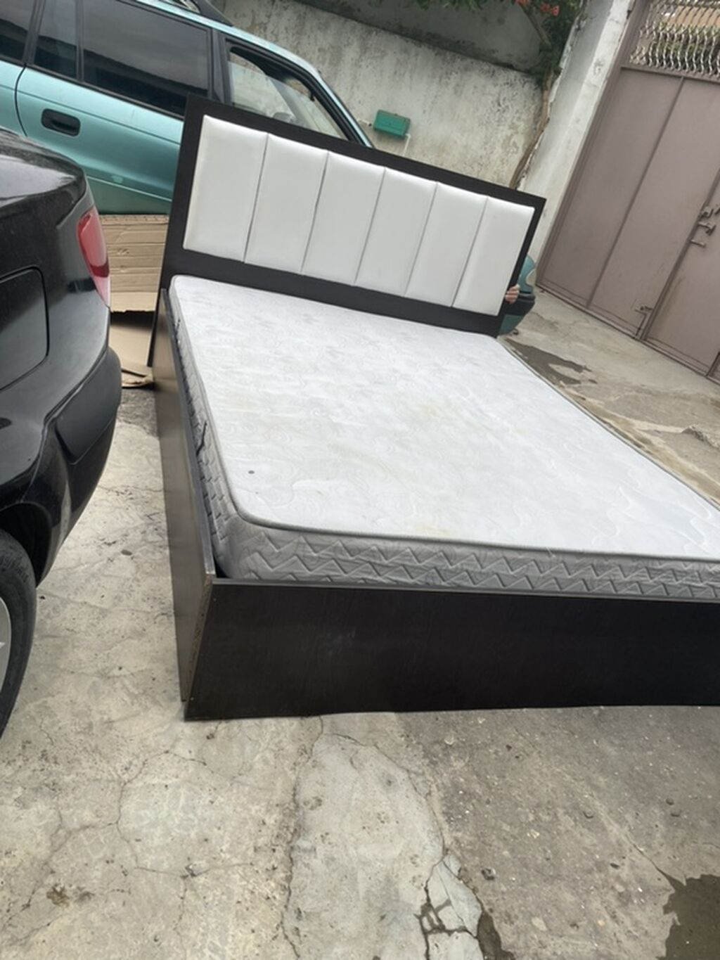 İki nəfərlik yataq dəsti - Ölçü: təxmini 140–160 x 200 sm (standart — Mebel, Digah (5)