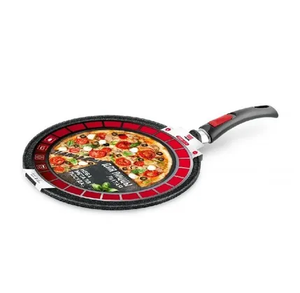 Tava NMP Qranit 32 sm Pizza üçün, qulpu çıxan (6432) — Bakı