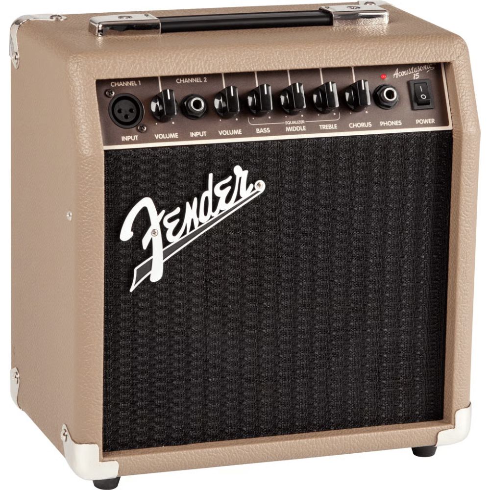 Gitara gücləndirici Fender Acoustasonic 15 — Musiqiə alətləri, Bakı (2)