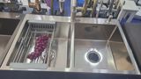 Mətbəx üçün ikitərəfli və təkqablı lavabo modelləri - Materiallar — Kitchen sinks