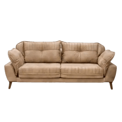 Divan Saloglu Milano 3-yerli, Rosa1004
