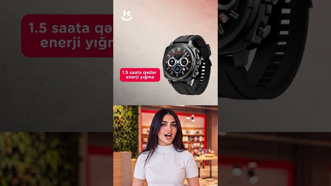 Smart saat Euroacs S-Vibe 2 ASATSM842570 Black — Uşaq smart saatları, Bakı (3)