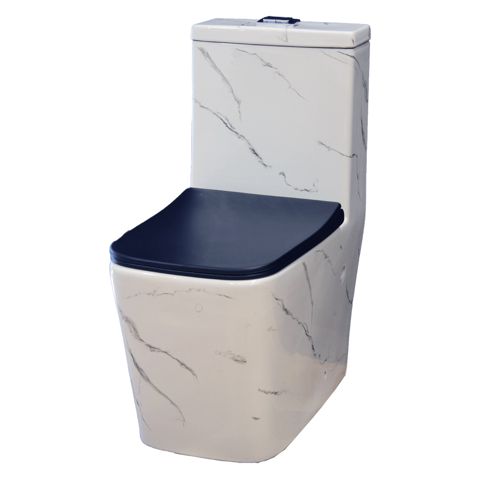 Unitaz Gold Banyo BO906 White Pattern — Bakı