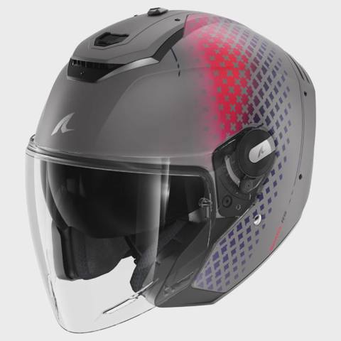 Dəbilqə Shark Helmet RS Jet Stride Mat S (HE8261ESVBS) — Motorcycle gear