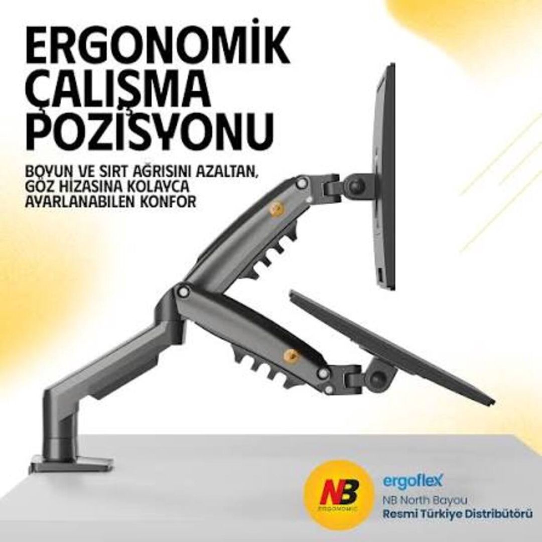 NB F160 İki Qollu Monitor Kronşteyni — Elektronika, Bakı (2)