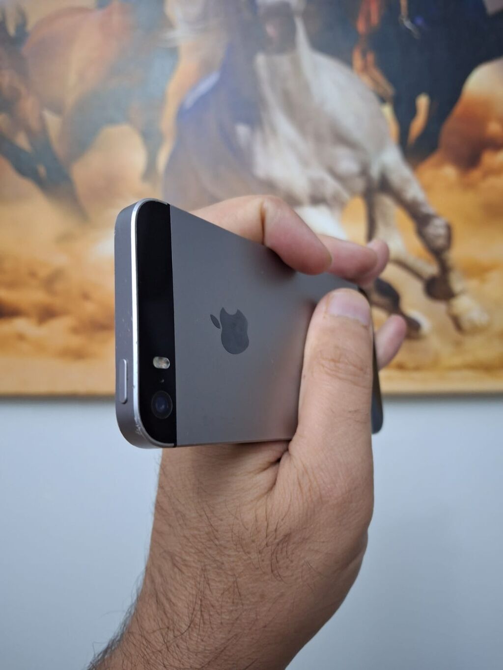 IPhone SE, 32 GB, Qara, Barmaq izi — Apple iPhone, Masazır (8)