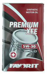 Mühərrik yağı Favorit Premium XFE SAE 5W-30 1L Metal — Моторные масла
