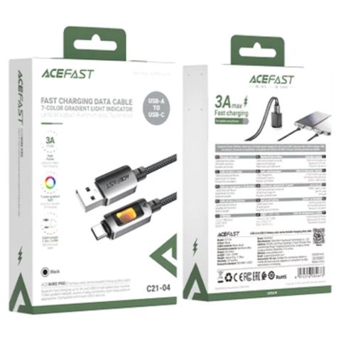 Acefast C21-04 USB-A-dan Usb-c kabelinə — Bakı
