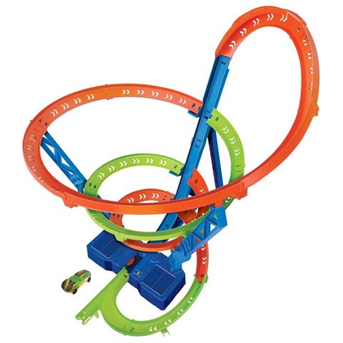 Hot Wheels HW Spiral Speed Crash HGV67 194735058310 — Bakı