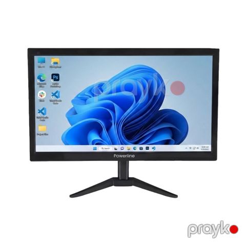 Monitor Powerlıne PL1900 18.5" D-Sub, HDMI, 75Hz — Bakı