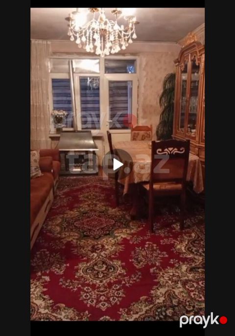 3 otaqlı mənzil – razılaşma var Gəncə şəhəri Azərtifaqda bazaynan