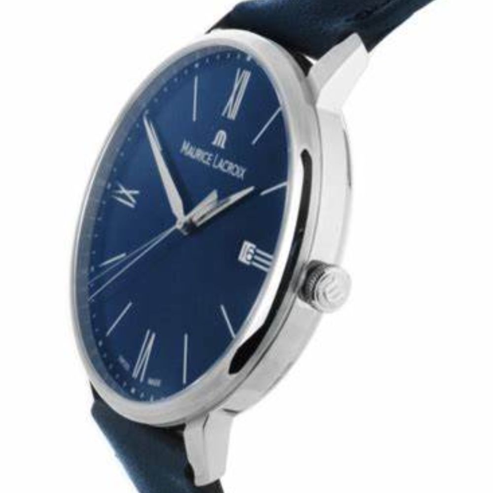 Saat Maurice Lacroix Eliros Date EL1118-SS001-410-4 Blue — Saatlar, Bakı (2)