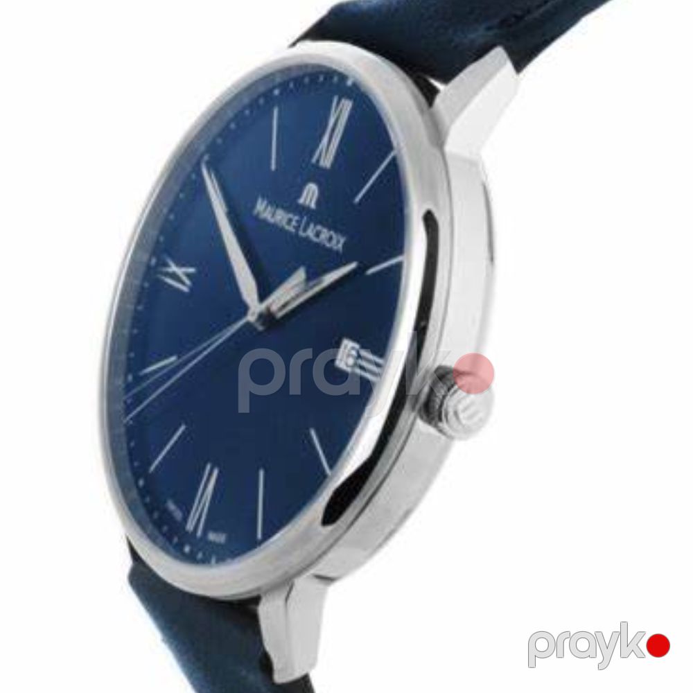 Saat Maurice Lacroix Eliros Date EL1118-SS001-410-4 Blue — Qol saatları, Bakı (2)
