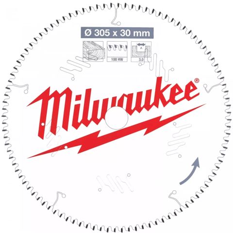 Kəsmə disk Milwaukee CSB MS 305 x 30 x 60 (4932471321) — Bakı
