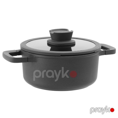 Qazan BergHOFF Covered Casseroe Non-Stick Stone 20 sm 3950592 — Bakı